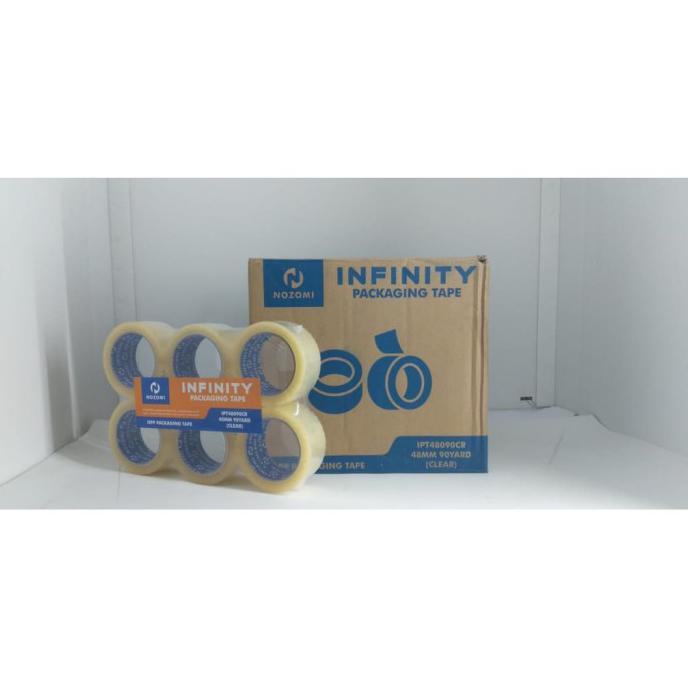 

Grosir Lakban Bening 48Mm X 90 Yard Nozomi Infinity / 3 Lusin / 36 Fauzinarman