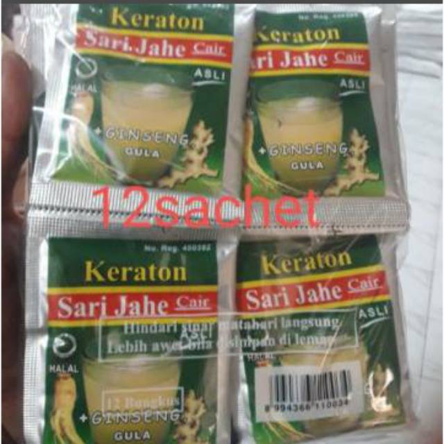 

JAHE KERATON 12 SACHET