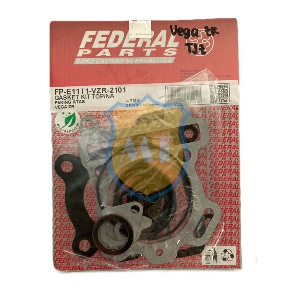 Paking Gasket Top Set Vega ZR dan Jupiter Z 2010 New Robot Salib Federal Astra Otoparts