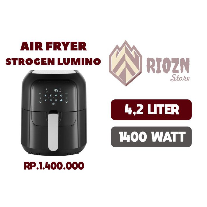 STROGEN AIR FRYER LUMINO 4.2L / AIRFRYER MENGGORENG TANPA MINYAK