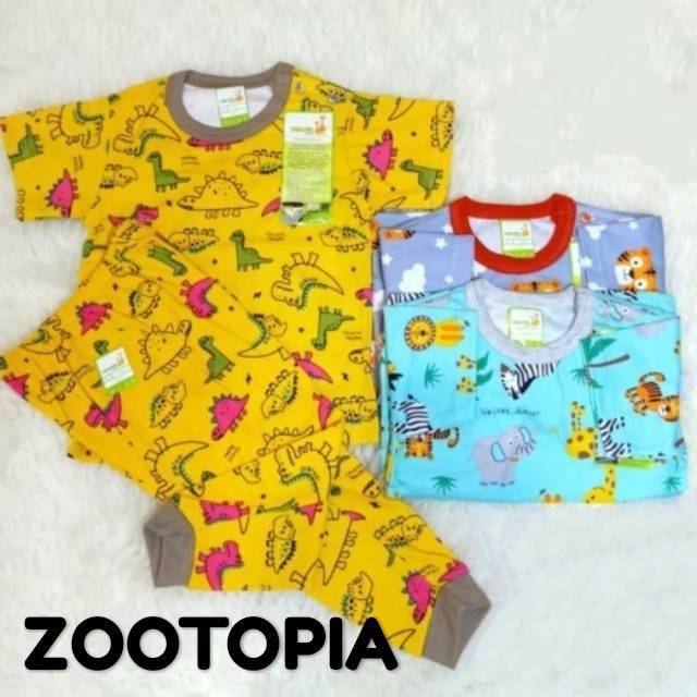 ECER!! VELVET Setelan Bayi SNI Lengan Pendek Celana Panjang Uk. S - XL