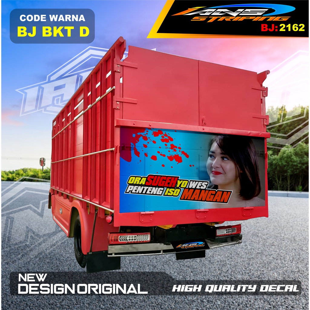 VARIASI STIKER BAK BELAKANG TRUK CANTER / STIKER BELAKANG TRUK RAGASA,UMPLUNG / STIKER BAK BELAKANG TRUK DINA,FUSO