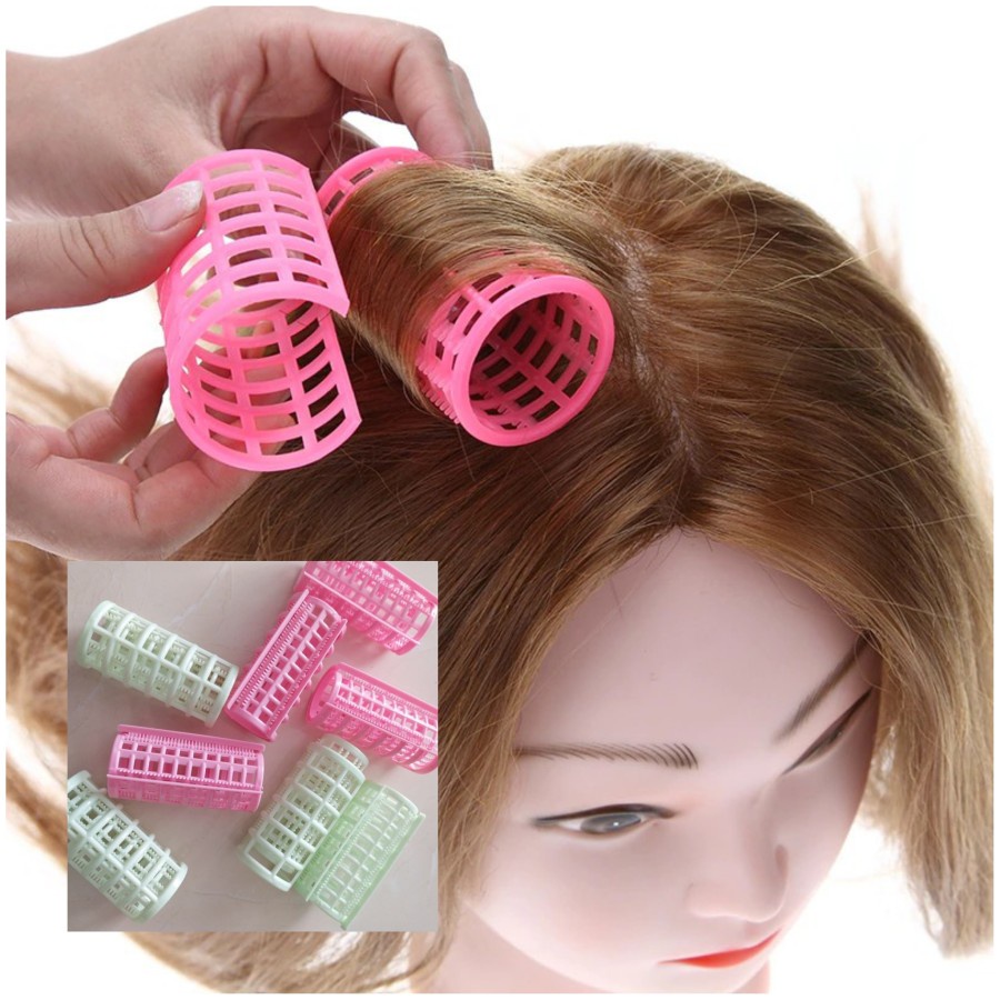 Roll Rambut Tempel / Clip Hair Curler / Gulungan Rambut / Roll Jepit