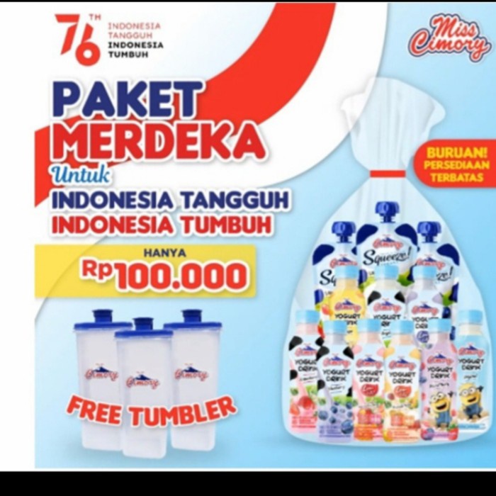 

paket merdeka free tumbler