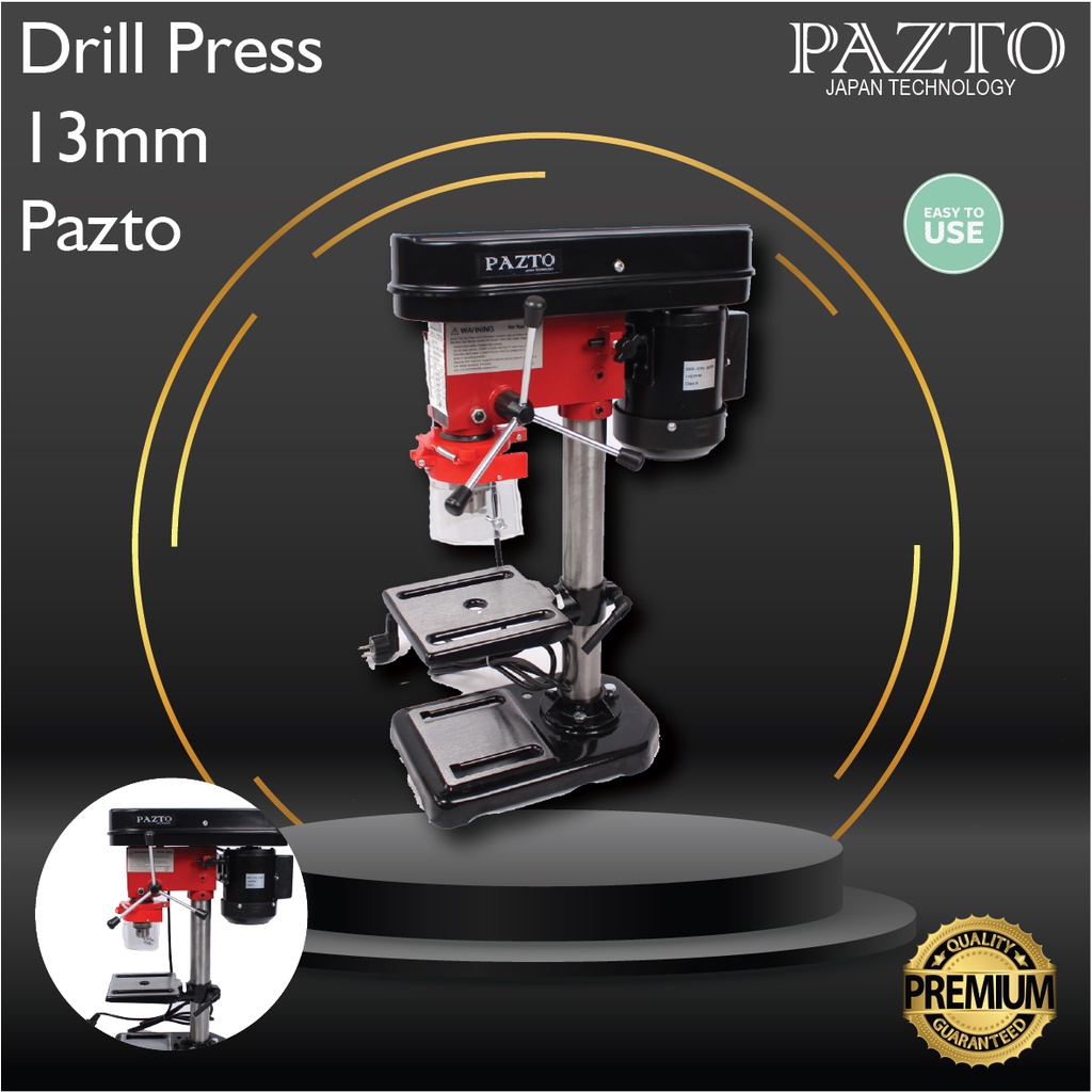 BOR DUDUK PAZTO 13MM PAZTO ZJ 4113 BENCH DRILL PRESS 13MM ORIGINAL