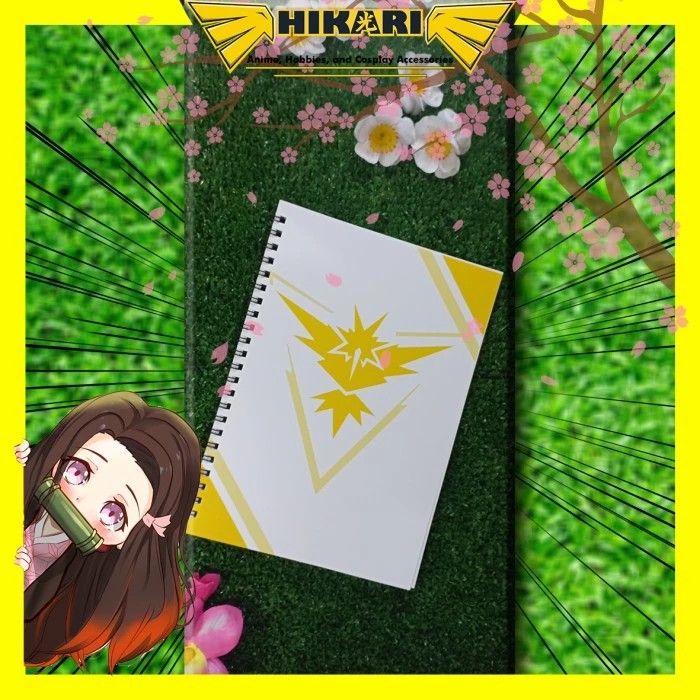 

Buku Tulis Anime Game Pokemon Go Team Instinct - polos