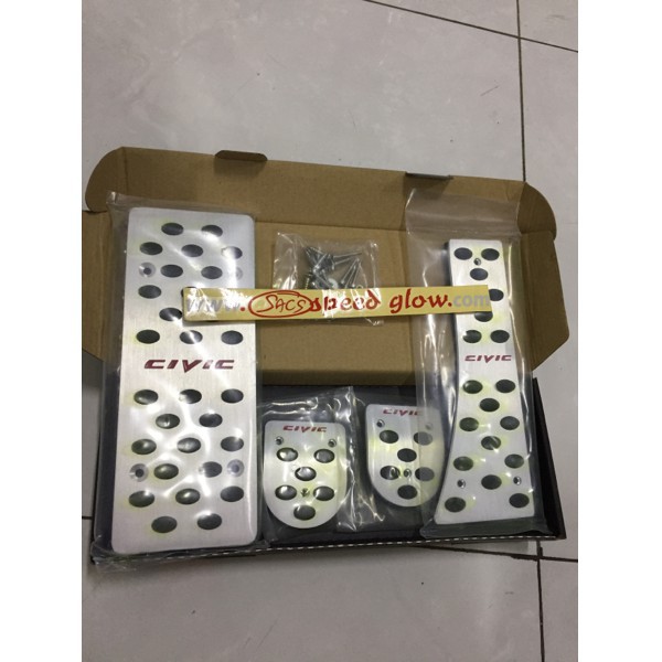 UNGGULAN SPORT PEDAL SET CIVIC FD MANUAL- AKSESORIS INTERIOR MOBIL