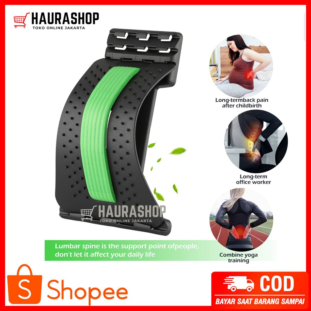 Orthoplus Sandaran Alat Terapi Sakit Pinggang Tulang Punggung Lumbar Spinal / Relax Orthoplus Stretcher Magnetic