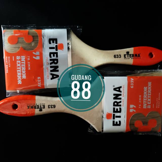 

Kuas Cat Eterna 3" Tipe 633