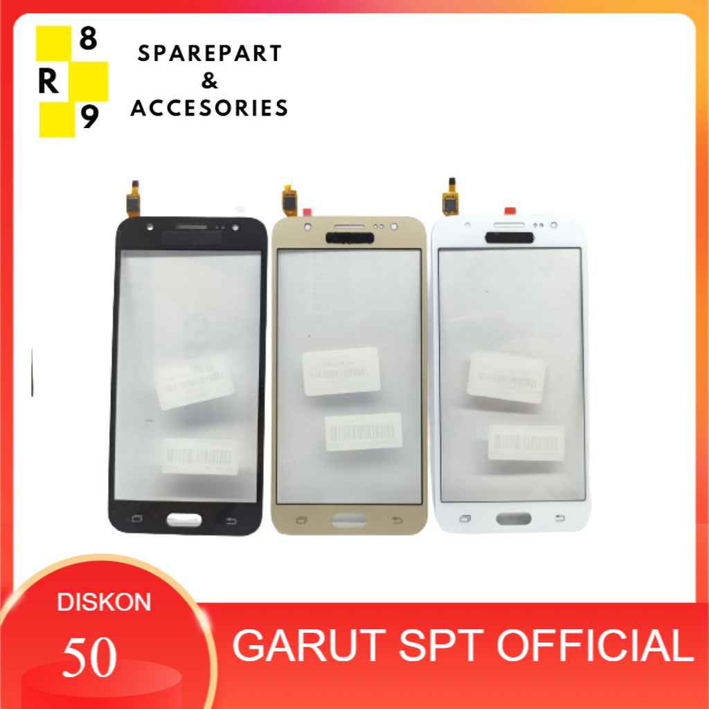 TS SAMSUNG J500 / J5 2015 GOLD / HITAM / PUTIH