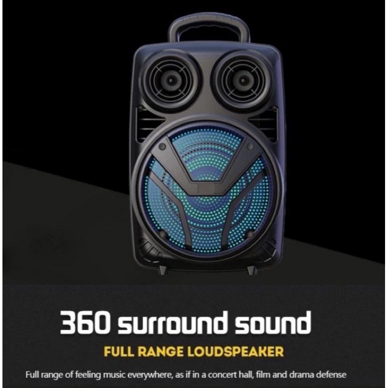 Speaker aktif bluetooth sx-5038/Grand Power 3381 Gratis Mic/Speaker aktif Wireless Radio Fm Portable