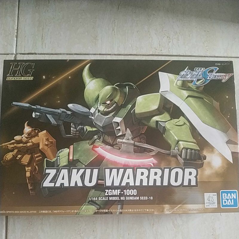 hg zaku warrior gundam seed destiny