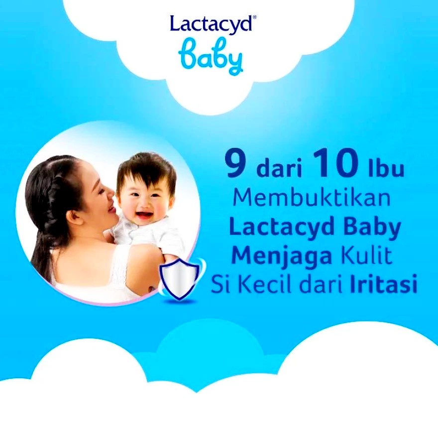 *Lailai* LACTACYD Baby Cleansing and Moisturizing Sabun Bayi 60ml / 150ml / 250ml / Gentle Care 60 ml 150 ml 250 ml 500 ml / Extra Milky 60ml - Sabun Menjaga Kelembaban Kulit Bayi