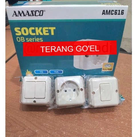 AMASCO SAKLAR SERI AMC602 OB / AMASCO / SAKLAR SERI TEMPEL (OUTBOW)