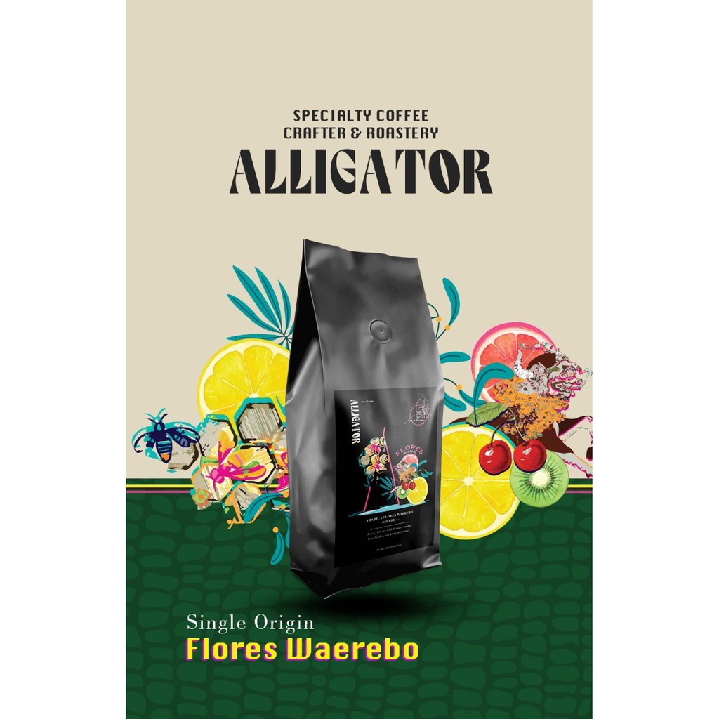 

Kopi Arabica Flores Waerebo 1 kg | Alligator Specialty Grade