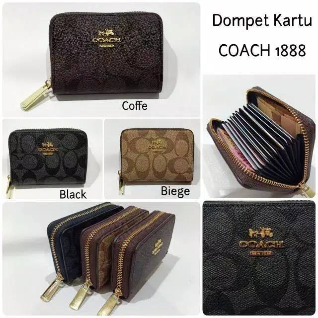 DOMPET KARTU COACH/CARD HOLDER COACH