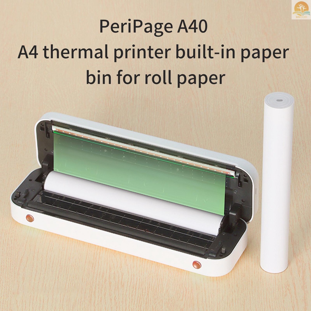 (MMOI) Kertas Thermal Printer Lipat PeriPage A40 Quick dry Untuk Foto / Foto / Receipt Memo PDF File 210