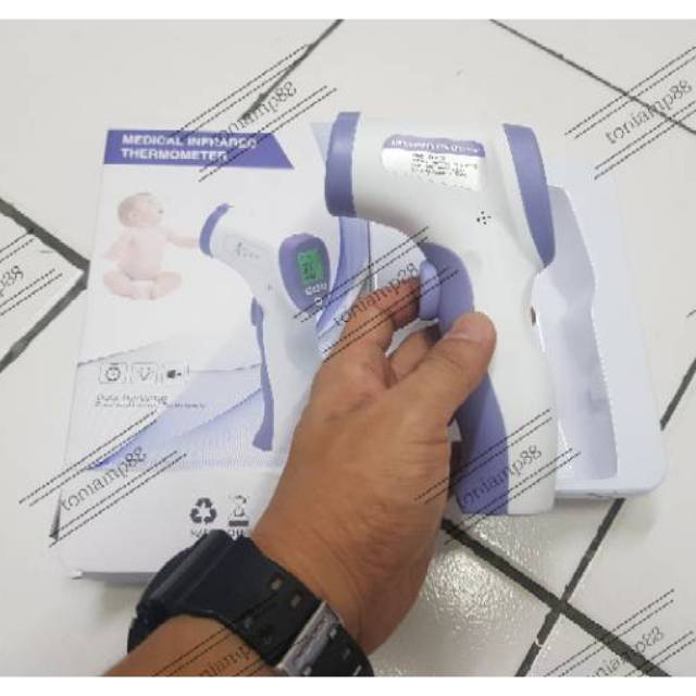 Pengukur Suhu Badan Tembak Thermoscanner Infrared thermogun