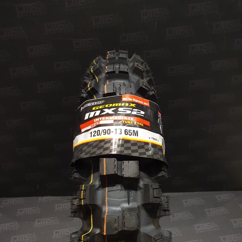 Ban Luar Dunlop 120/90- 18 Geomax MX52