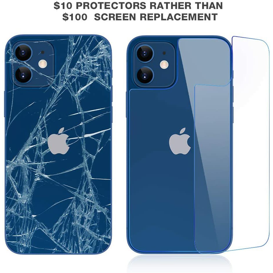 BACK tempered glass BELAKANG IPHONE 12 13 14 PRO MAX 14 plus 12 13 MINI anti gores