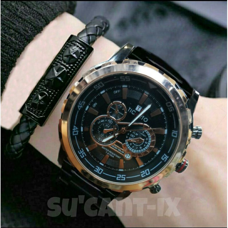 JAM TANGAN ANTI AIR TERBARU PRIA 2020 KEREN DAN ELEGAN(Tanggal Aktif)