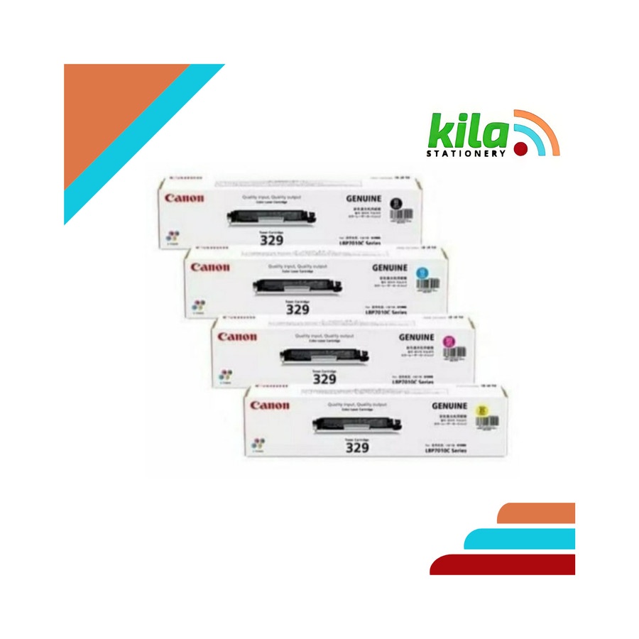 Toner Canon 329 = Printer Canon LBP7018C Series - Hitam