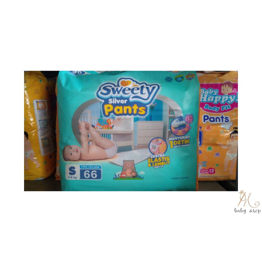 Popok SWEETY SILVER PANTS