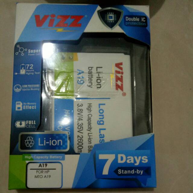 Baterai Vizz Mito A19