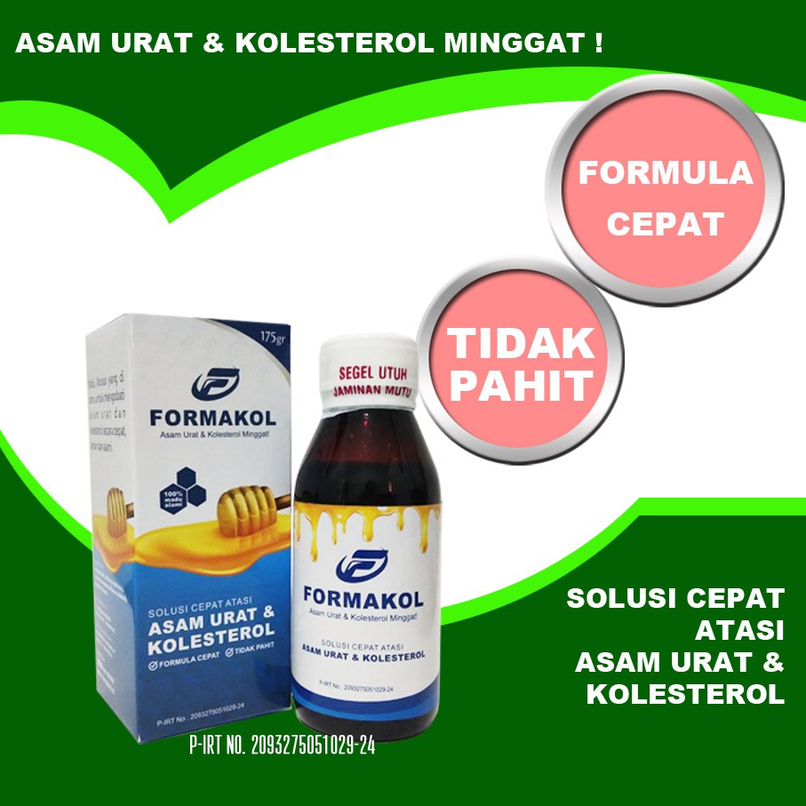 

OBAT HERBAL KOLESTEROL YANG AMAN - FORMAKOL