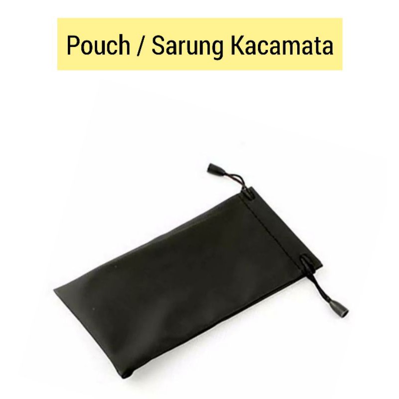 Pouch Sarung Tempat Kacamata bahan Parasut Nylon ready Makassar