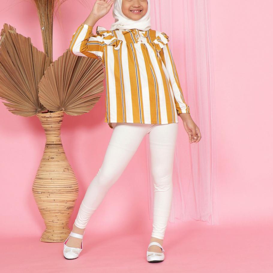 ☝ Raiqa Blouse - Blus Anak by Azhania Kids ✸