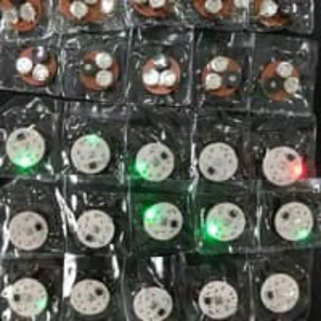 Lampu Led LoL Bulat Lampu Musik Patch Baju Mainanan Anak Tahan Air