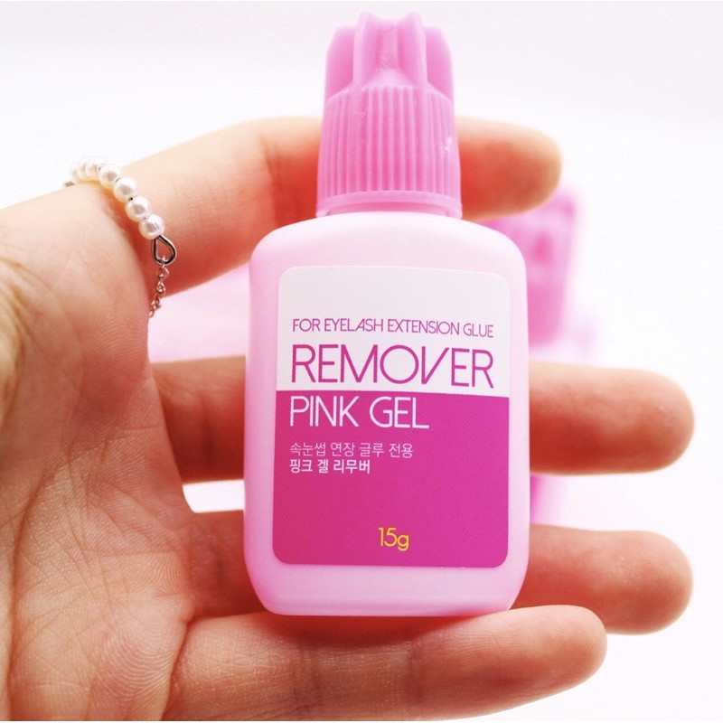 Remover Pink Gel 15ml For Eyelash Extansion