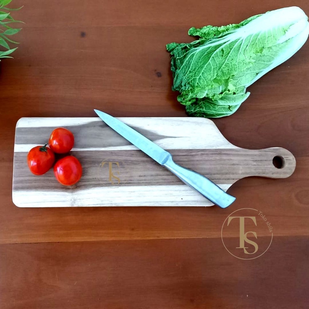 TALENAN KAYU JATI ANEKA MODEL CUTTING BOARD PREMIUM