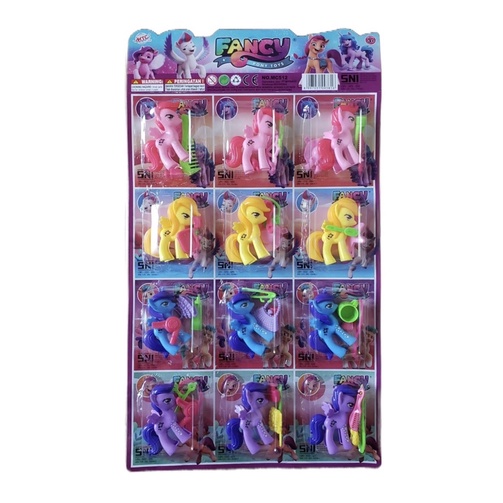 Boneka Kuda Poni Kecil dengan Aksesoris / Little Pony / Animal Series 512