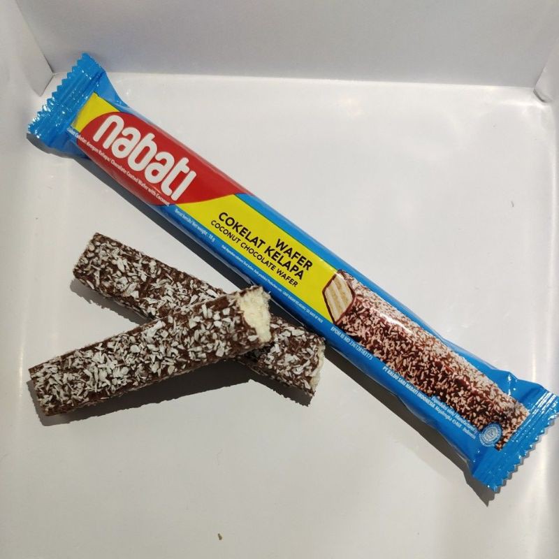 

Nabati wafer coklat kelapa 18g