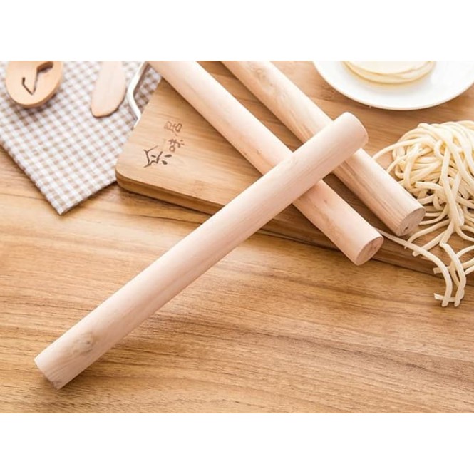 Rolling pin kayu adonan