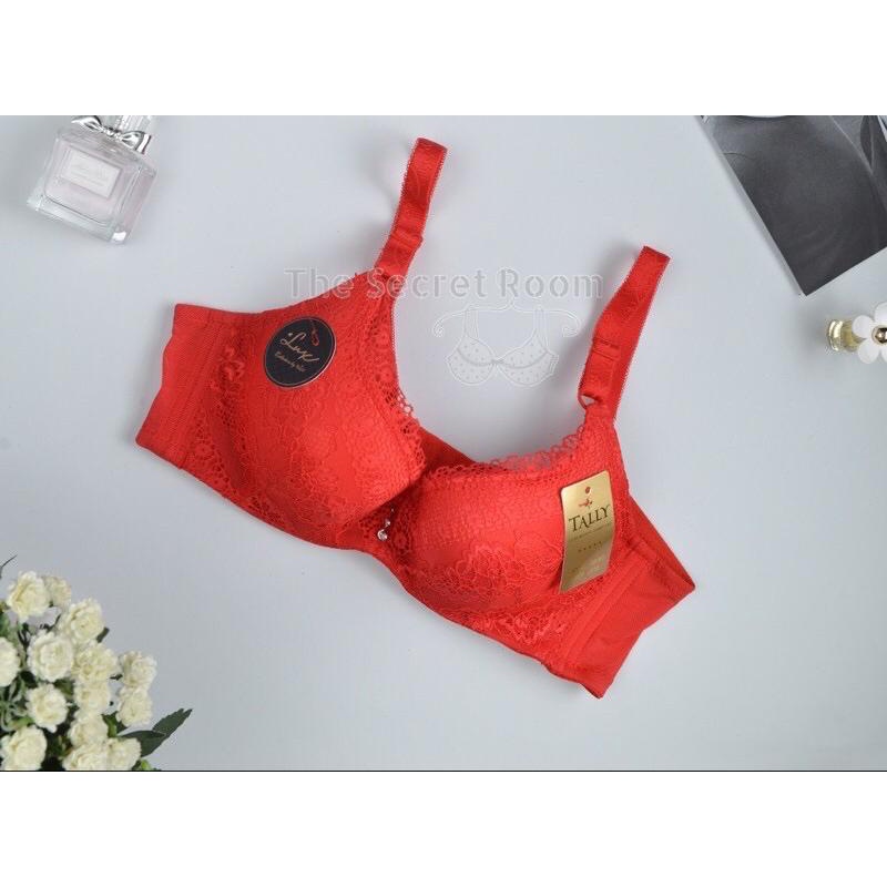 TOP TALLY 8116 - BH TALLY 8116 PAKAI KAWAT ADA BUSA TIPIS SIZE 34 36 38 CUP B - BH FASHION BRA BRUKAT RENDA- BH RENDA BRA IMPORT NYAMAN PAKAI NGANGKAT PAYUDARA - BAHAN ASLI TALLY - ARA98STORE