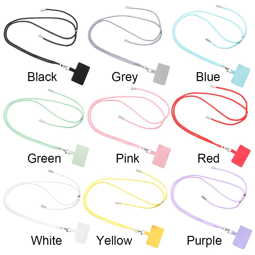 Tali Lanyard Handphone Universal Adjustable Warna-Warni Anti Hilang