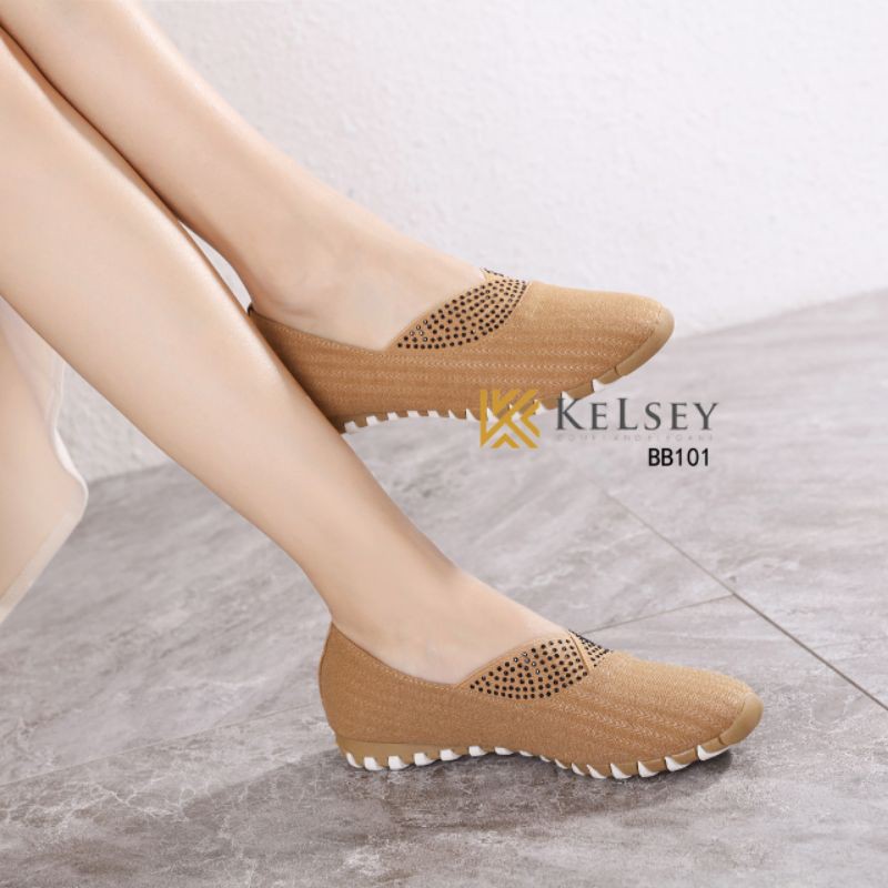 Kelsey Sepatu Slip On Wanita BB101