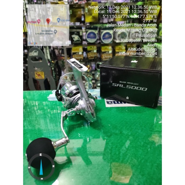 REEL TRIDENTECH SILVER RAYS LIGHT 5000