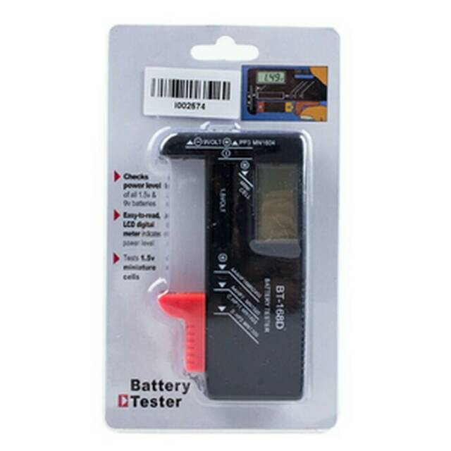 BT-168D Cek Tes Baterai Digital Battery Tester