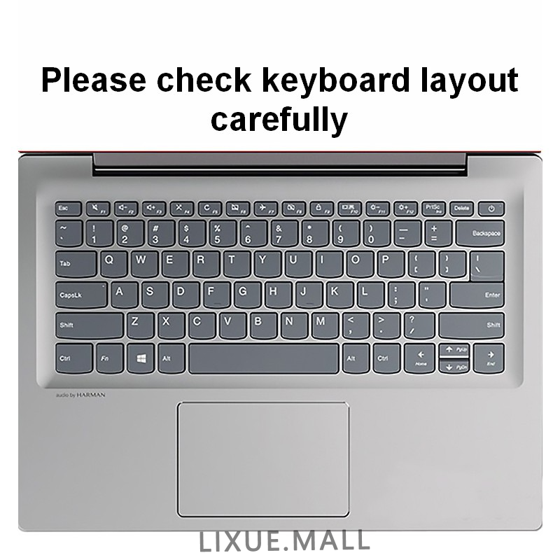 Lixue Lenovo Keyboard Cover IdeaPad320 s 120s 330c Soft Silicone Laptop Keyboard Protector