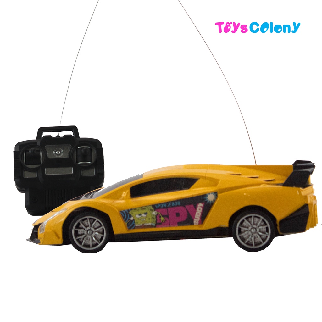 MAINAN REMOTE CONTROL RC FERRARI SPORT CAR SPONGEBOB SERIES SB 1382-3