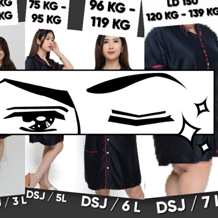 Terlaris.. inner dress jumbo katun ld 120 130 140 150 160 4L 5L 6L 7L 8L daleman gamis tanpa lengan 