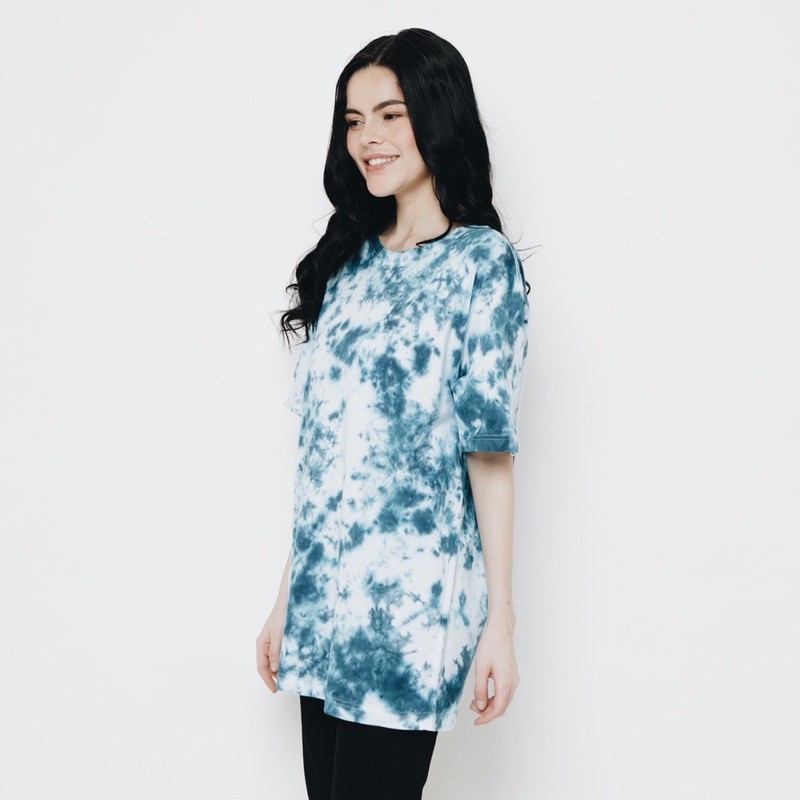 Lagoon Tie-Dyed Tee for Women