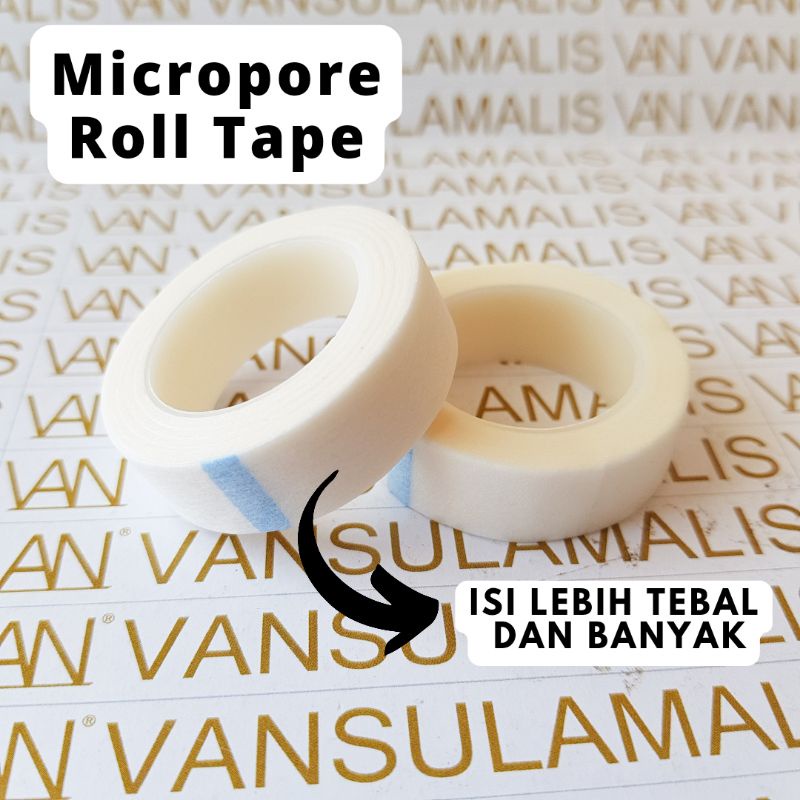 Eyetape Micropore Eyelash Extension Rolltape Bulumata tanam