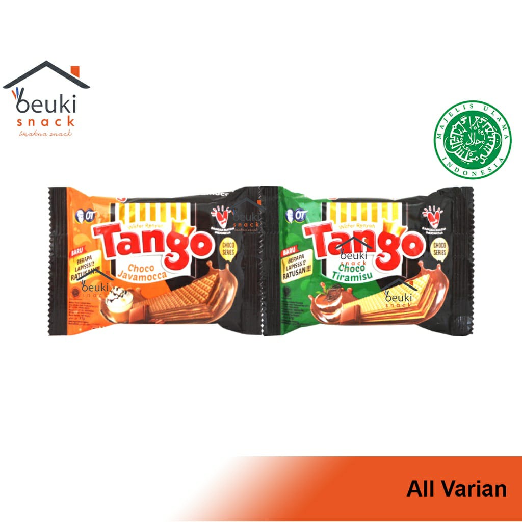 

Tango Wafer Choco Series Choco Tiramisu Choco Javamocca - 21gr