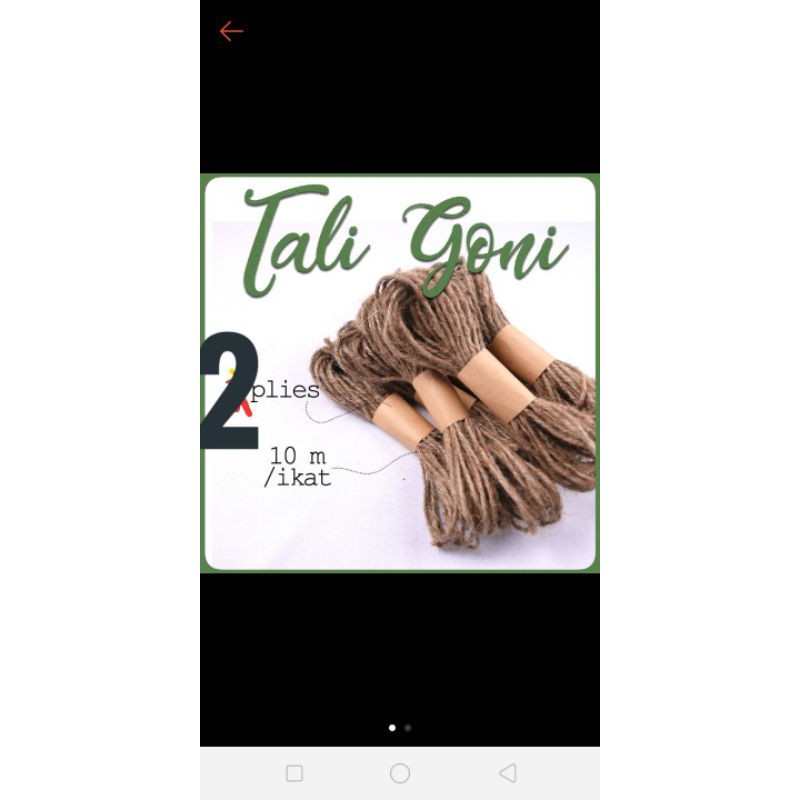 

tali goni / rami panjang 10 meter