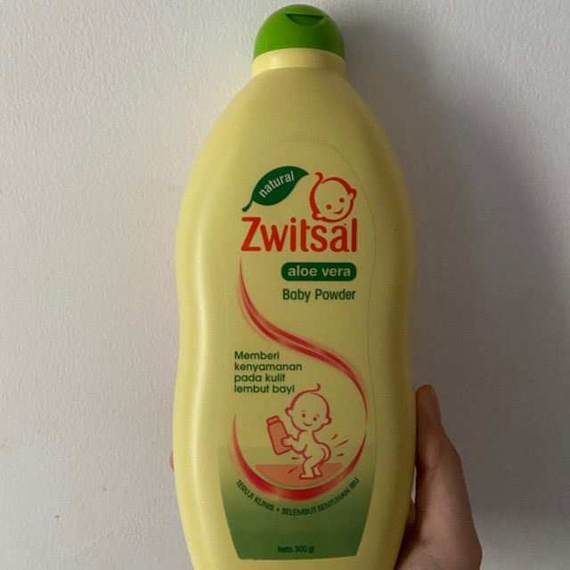 Zwitsal Bedak Bayi Aloe Vera - 300gr